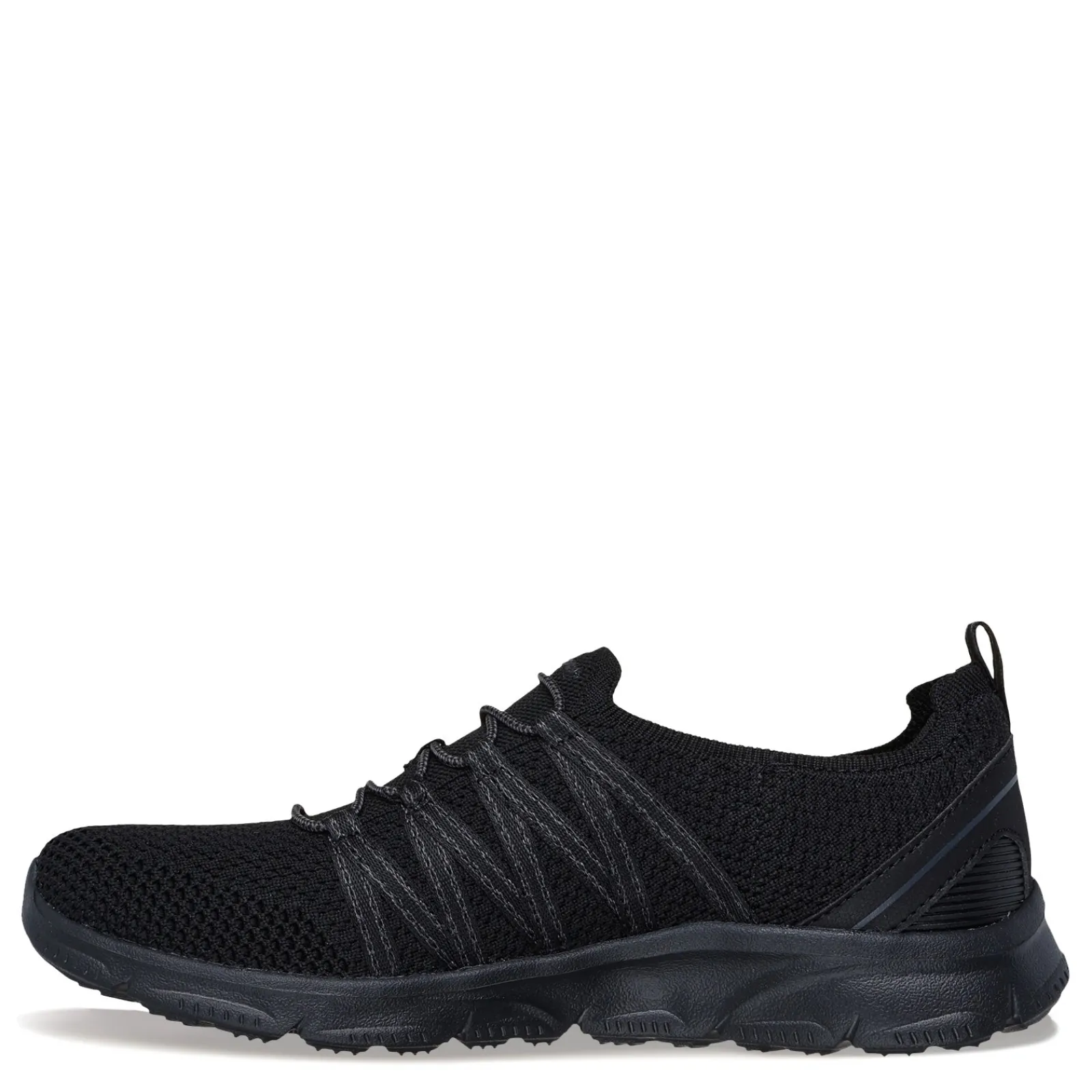 New Skechers Women's , Arch Fit: Sunny - Creative Pass Sneaker Black/Black