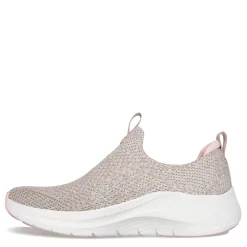 Sale Skechers Women's , Arch Fit 2.0 - Sheer Shimmer Sneaker Taupe