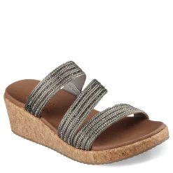 New Skechers Women's , Arch Fit Beverlee - Always Classy Sandal Pewter