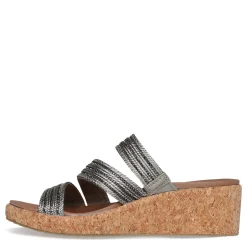 New Skechers Women's , Arch Fit Beverlee - Always Classy Sandal Pewter