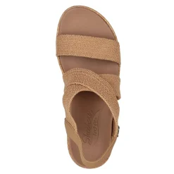 Outlet Skechers Women's , Arch Fit Beverlee - Love Stays Sandal Tan