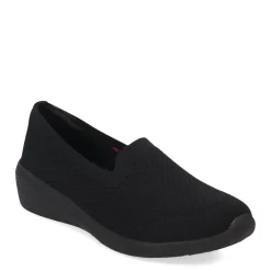 Outlet Skechers Women's , Arya - Clear Skies Slip-On Black/Black