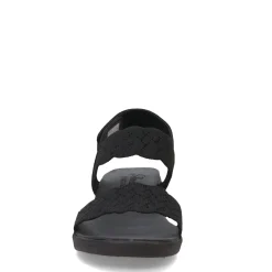 New Skechers Women's , Arya - On The Rise Sandal Black/Black