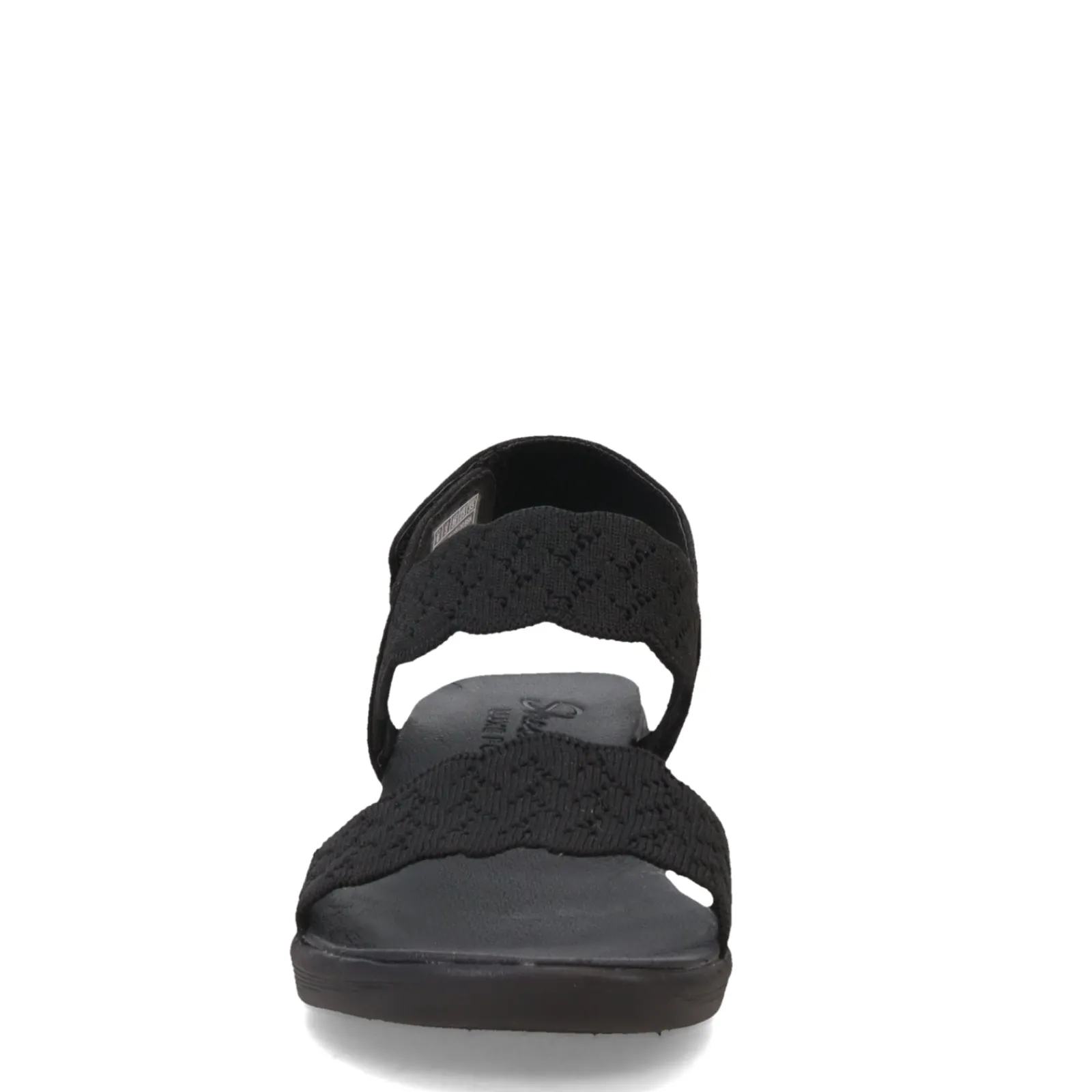 New Skechers Women's , Arya - On The Rise Sandal Black/Black