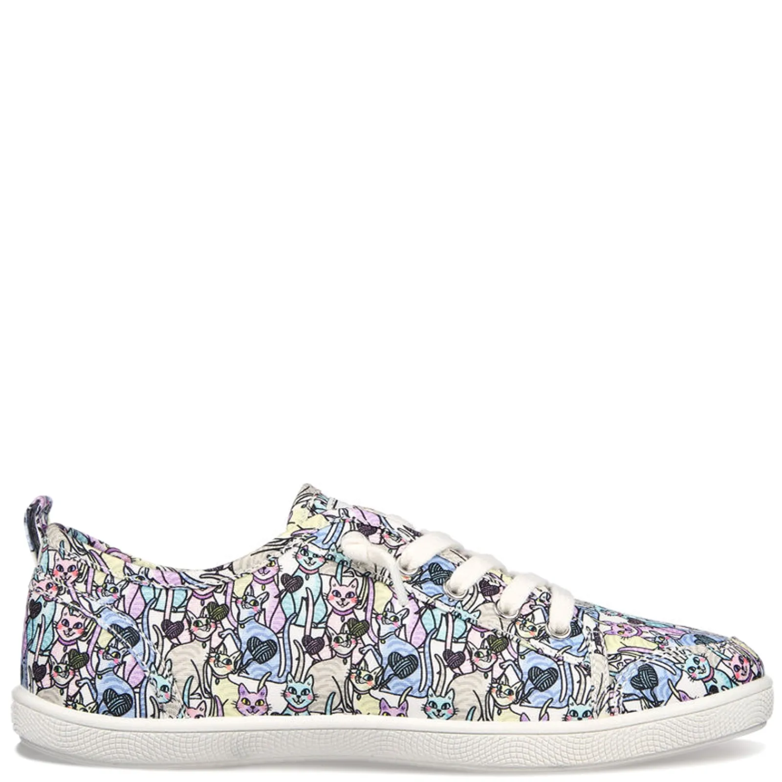 Women's , BOBS B Cute - Knitting Hearts Sneaker-Skechers Hot