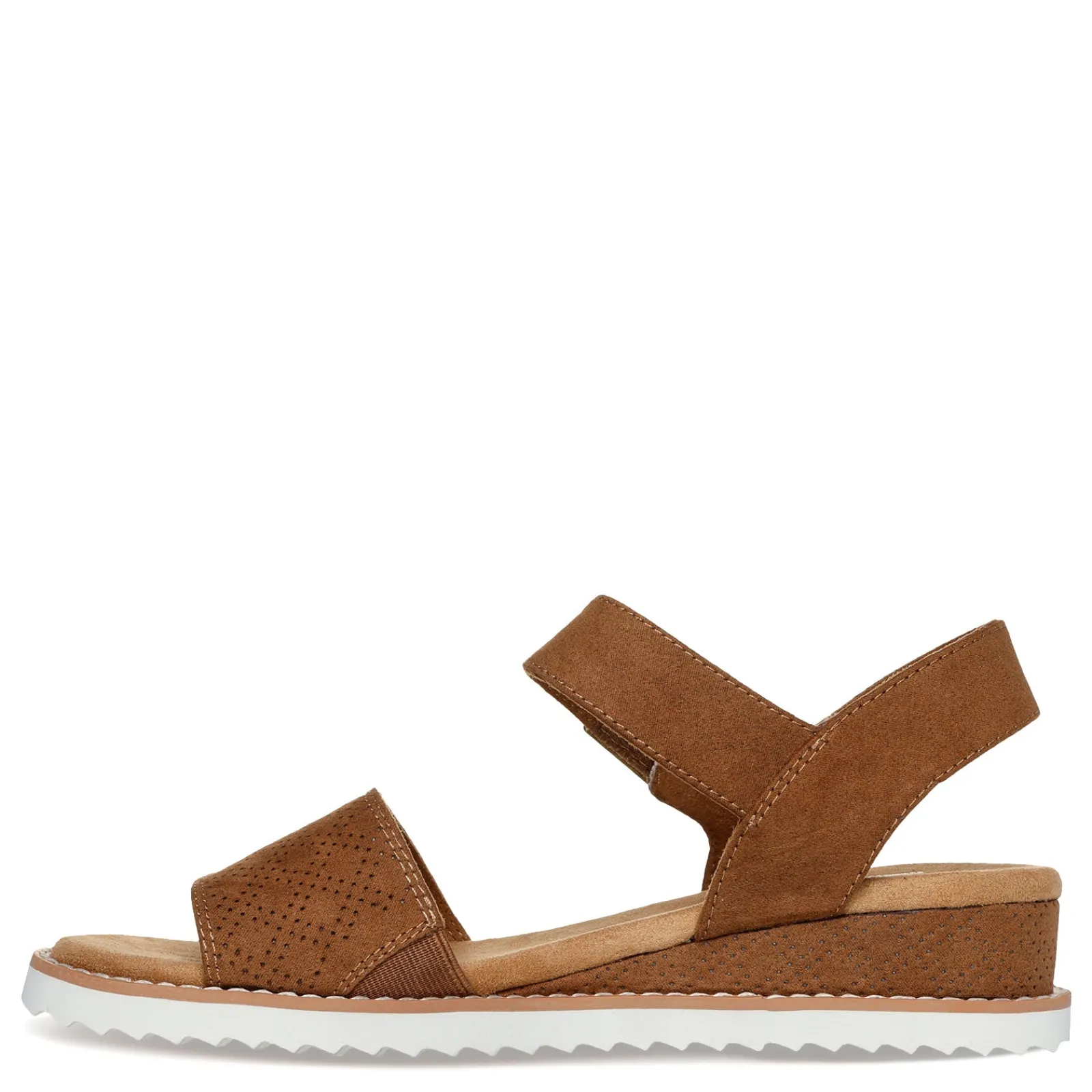 New Skechers Women's , BOBS Desert Kiss - Serendipitous Sandal Chestnut