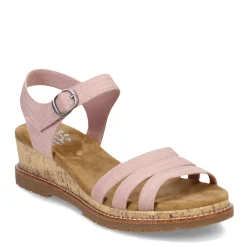 Online Skechers Women's , BOBS Desert Chill - Evening Sun Sandal Blush