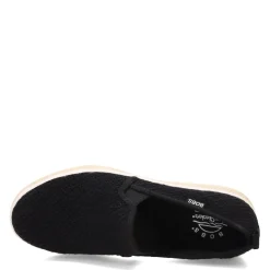 New Skechers Women's , BOBS Flexpadrille Luxe - Summer Sky Slip-On Black
