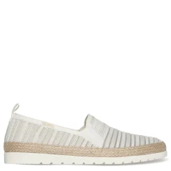 Clearance Skechers Women's , BOBS Flexpadrille 3.0 - Moon Edge Slip-On White Multi