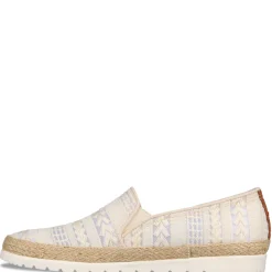 New Skechers Women's , BOBS Flexpadrille 3.0 Slip-On Natural
