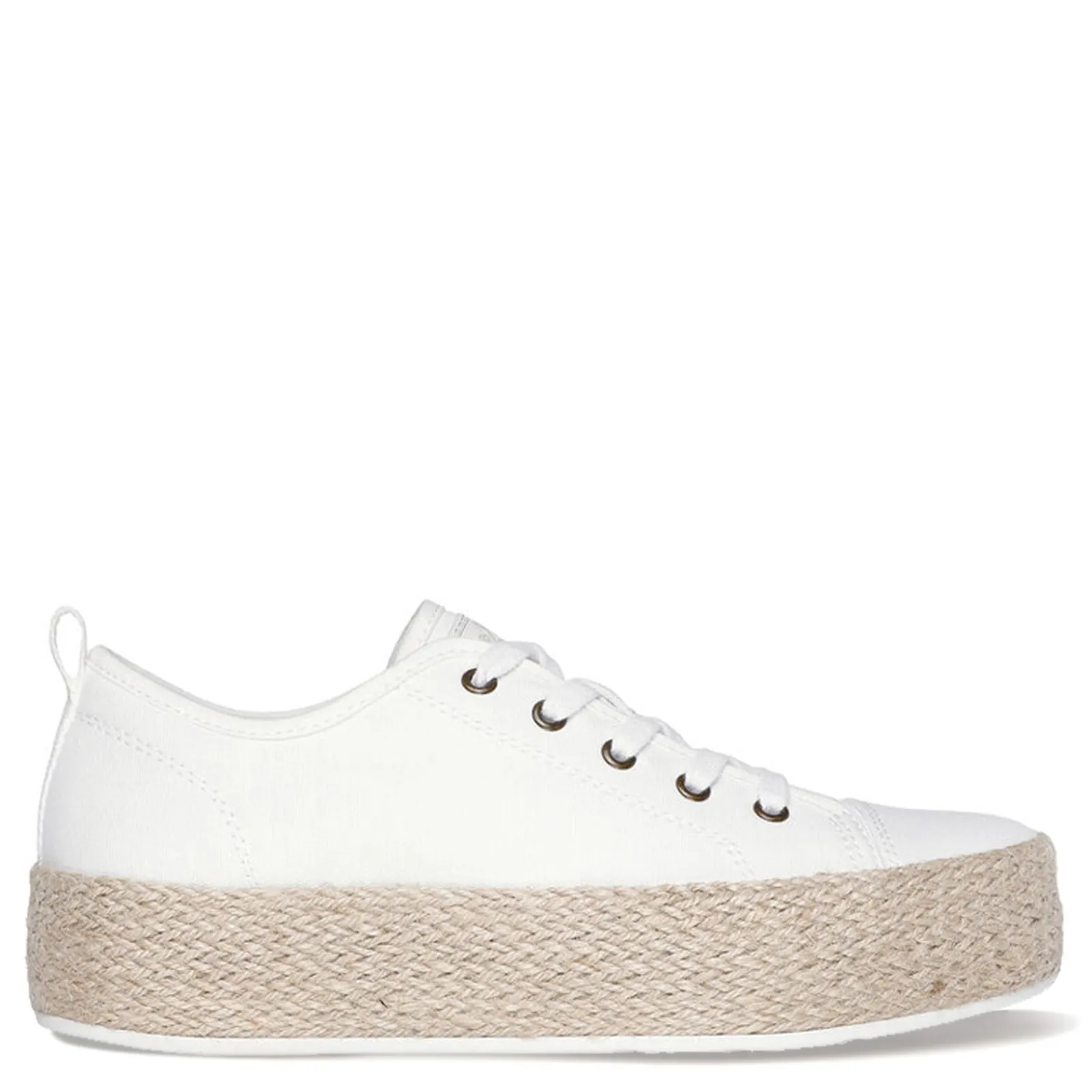 Skechers Women's , BOBS Sesame - Sun Dazing Sneaker Off White