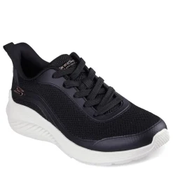 Discount Skechers Women's , BOBS Sport Squad Waves - Still Wading Sneaker Black