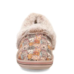 Sale Skechers Women's , BOBS Too Cozy - Family Pups Slipper Brown Multi