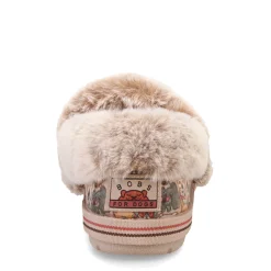 Sale Skechers Women's , BOBS Too Cozy - Family Pups Slipper Brown Multi
