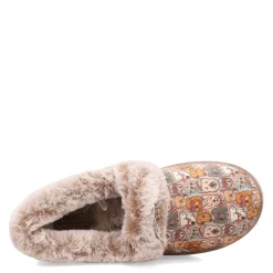 Sale Skechers Women's , BOBS Too Cozy - Family Pups Slipper Brown Multi