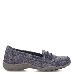 Clearance Skechers Women's , Breathe Easy - Good Influence Slip-On Navy