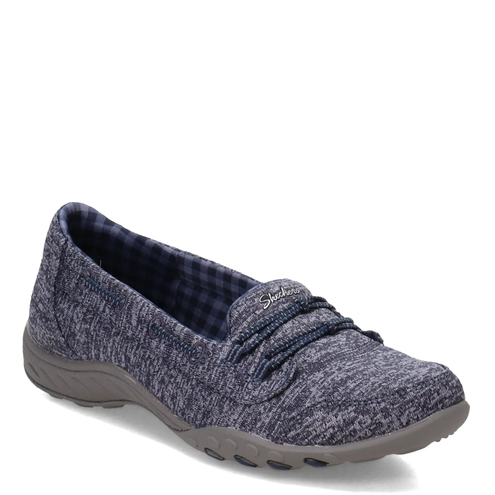 New Skechers Women's , Breathe Easy - Good Influence Slip-On Navy