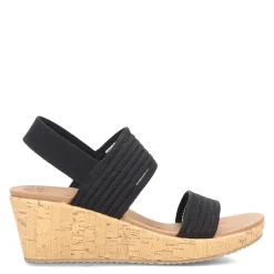 Discount Skechers Women's Cali, Beverlee - Sheer Luck Sandal Black