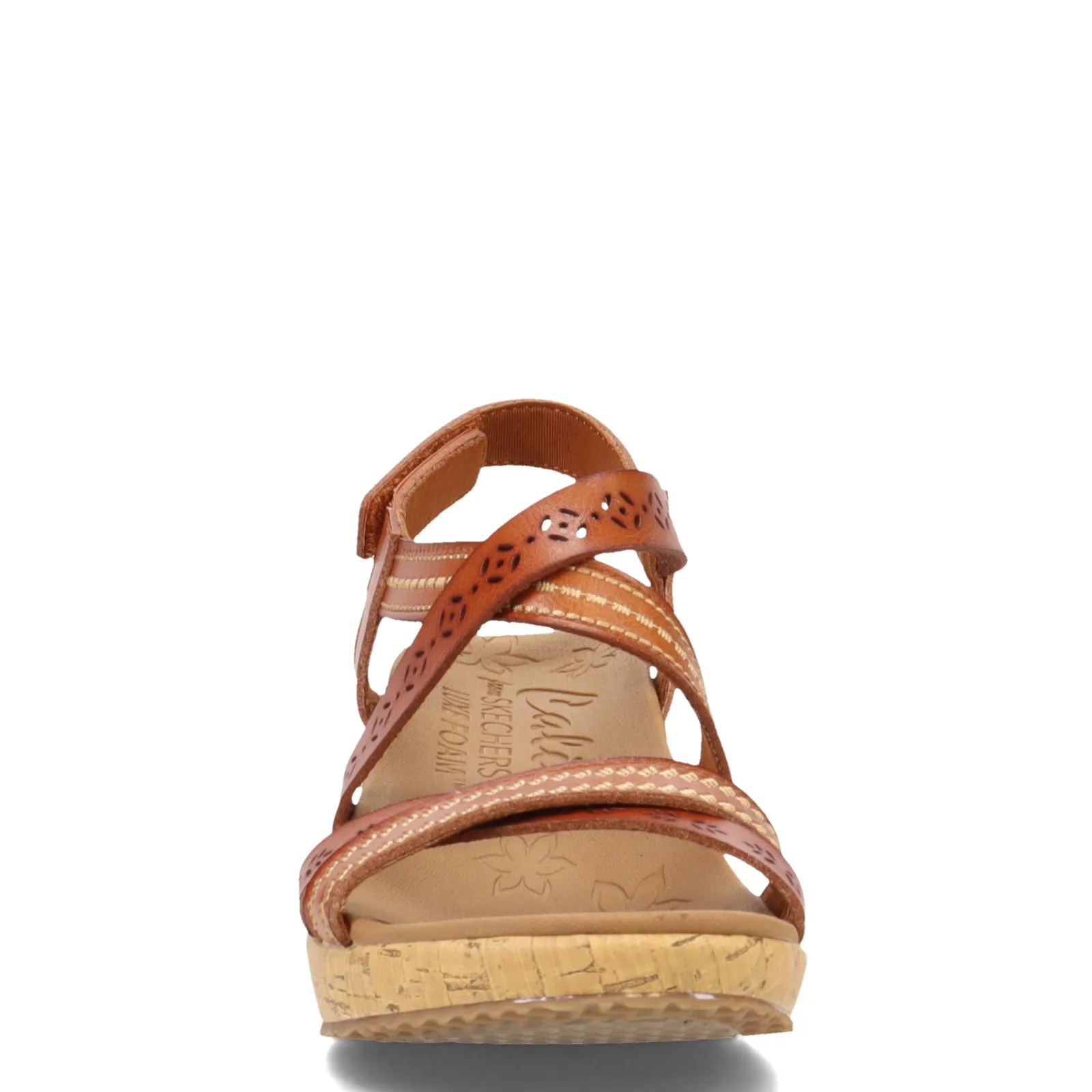 Best Skechers Women's Cali, Beverlee - Delicate Glow Sandal Luggage