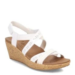 New Skechers Women's Cali, Beverlee - Delicate Glow Sandal White