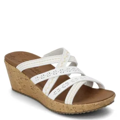 Outlet Skechers Women's Cali, Beverlee - Tiger Posse Sandal White