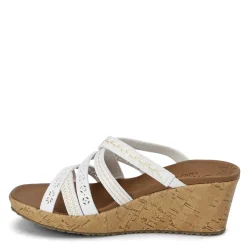 Outlet Skechers Women's Cali, Beverlee - Tiger Posse Sandal White