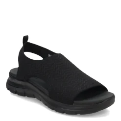 Clearance Skechers Women's Cali, Flex Appeal 4.0 - Livin In This Sandal Black