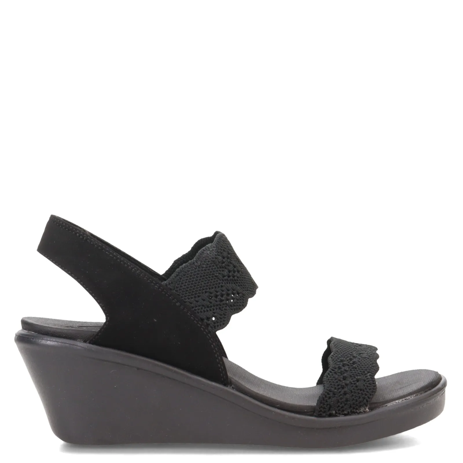 Best Skechers Women's Cali, Rumble On - New Crush Sandal Black