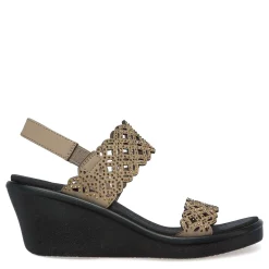 Discount Skechers Women's Cali, Rumble On - Sassy Dayz Sandal Taupe