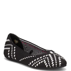 Sale Skechers Women's , Cleo 2.0 - Be Amazed Flat Black/White