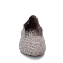 Hot Skechers Women's , Cleo - Honeycomb Flat Dark Taupe