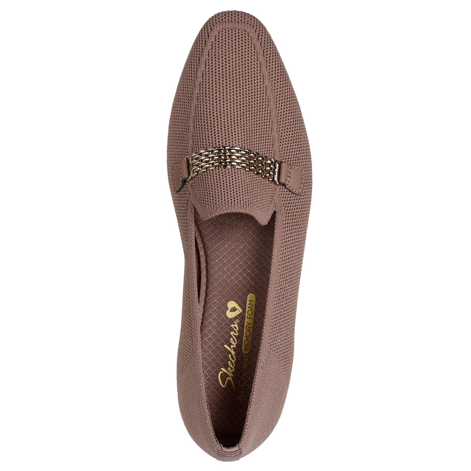 Outlet Skechers Women's , Cleo Snip - High Fashion Flat Mocha