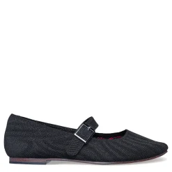 Outlet Skechers Women's , Cleo Snip Mary Jane Flat Black/Black