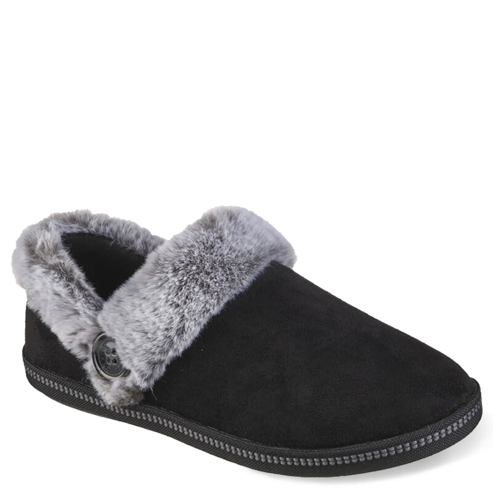 Clearance Skechers Women's , Cozy Campfire Fresh Toast Slipper Black