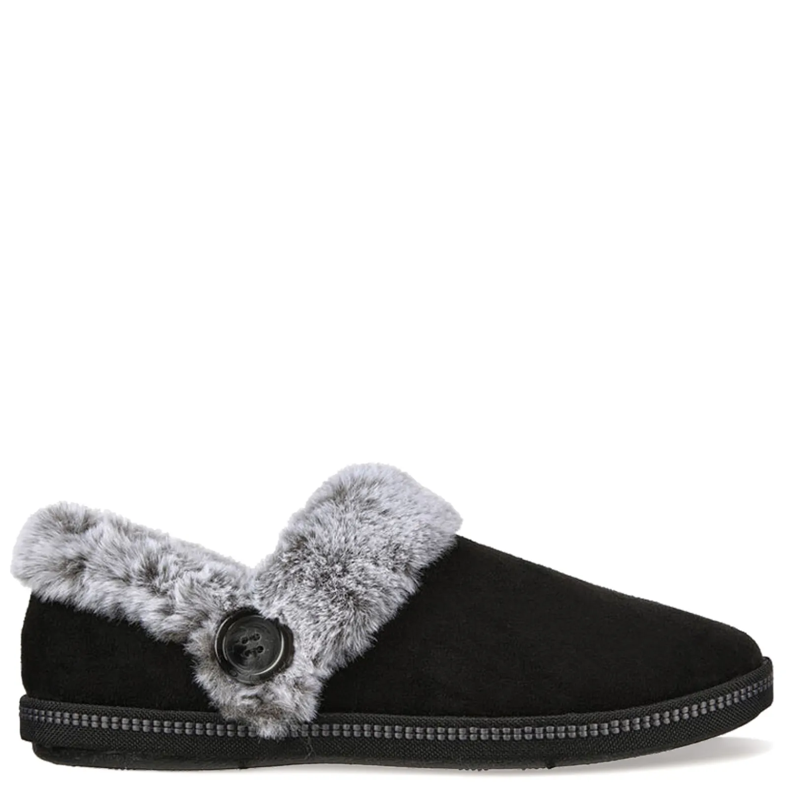Clearance Skechers Women's , Cozy Campfire Fresh Toast Slipper Black