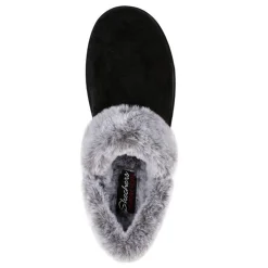 Clearance Skechers Women's , Cozy Campfire Fresh Toast Slipper Black