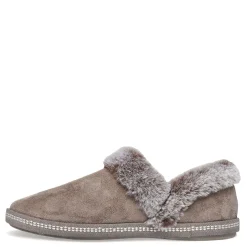 Outlet Skechers Women's , Cozy Campfire Fresh Toast Slipper Taupe