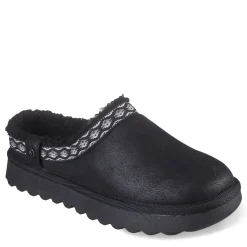 Clearance Skechers Women's , Cozy Up - Idlewild Clog Black