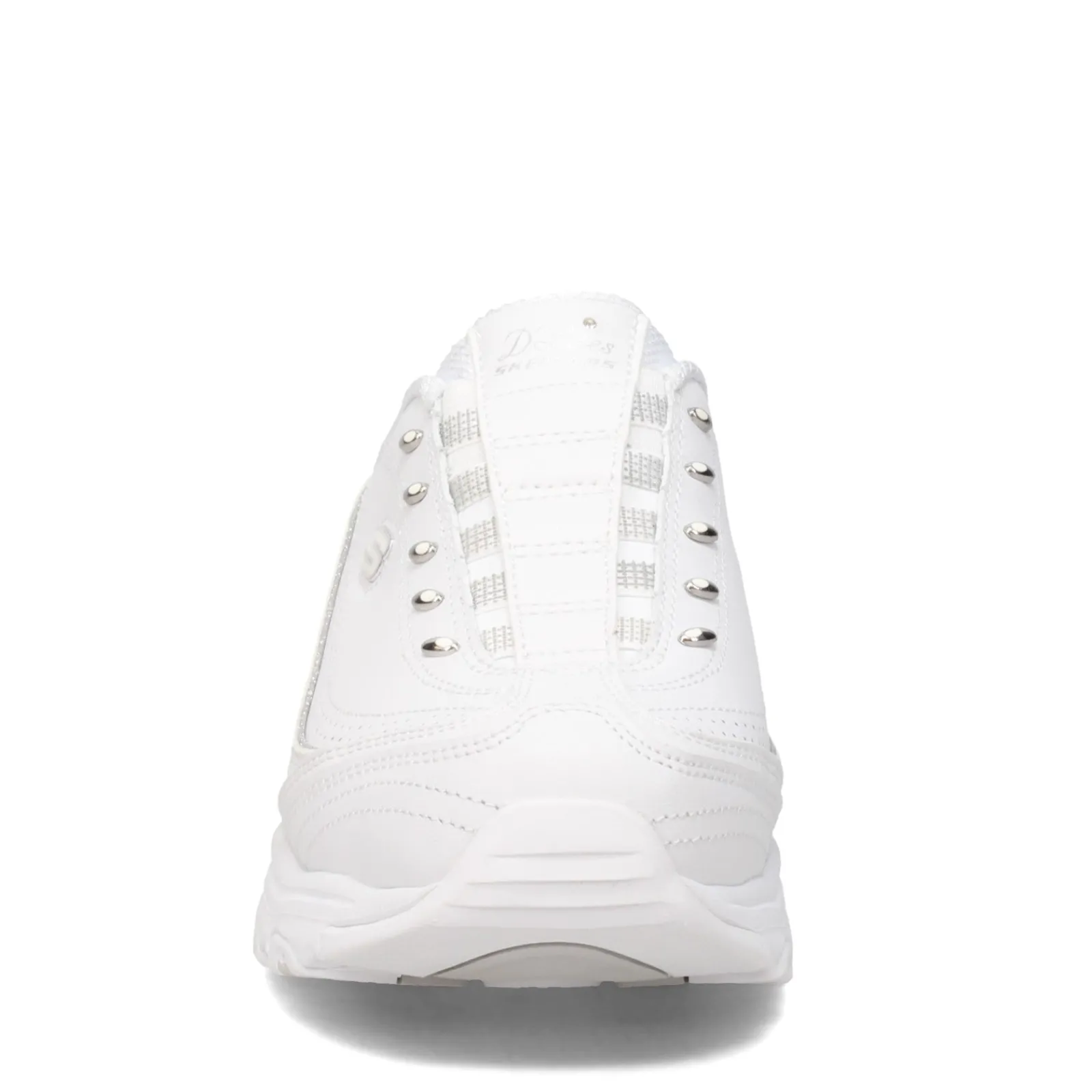 New Skechers Women's , D'lites - Bright Sky Sneaker White Silver