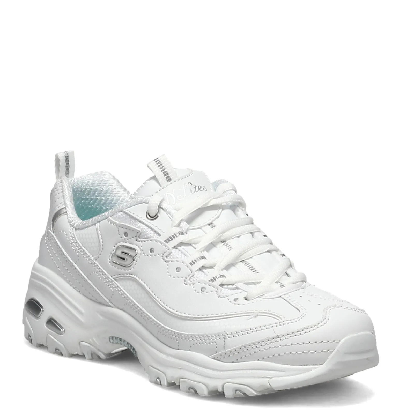 Hot Skechers Women's , D'Lites - Fresh Start Sneaker White Silver