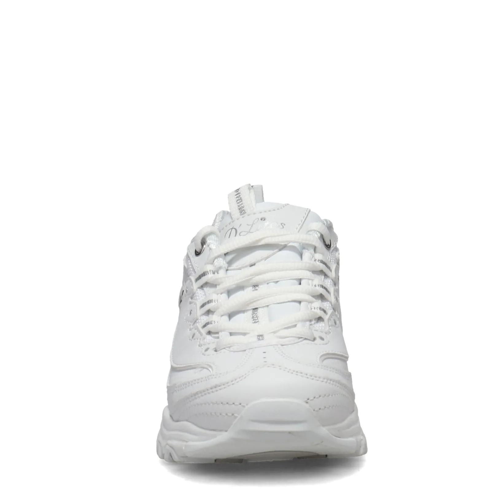 Hot Skechers Women's , D'Lites - Fresh Start Sneaker White Silver