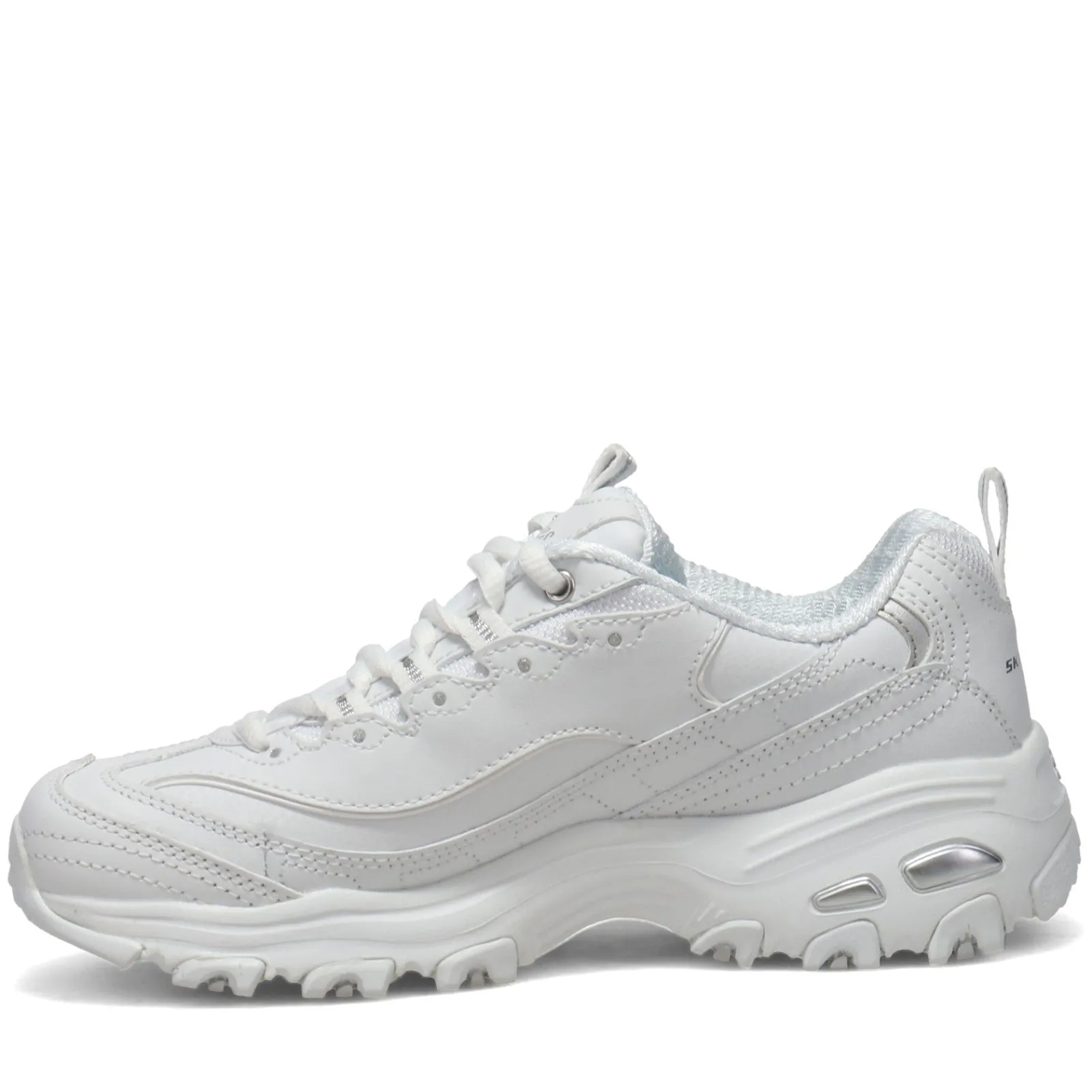 Hot Skechers Women's , D'Lites - Fresh Start Sneaker White Silver