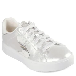 Outlet Skechers Women's , Eden LX - Slight Shimmer Sneaker Off White