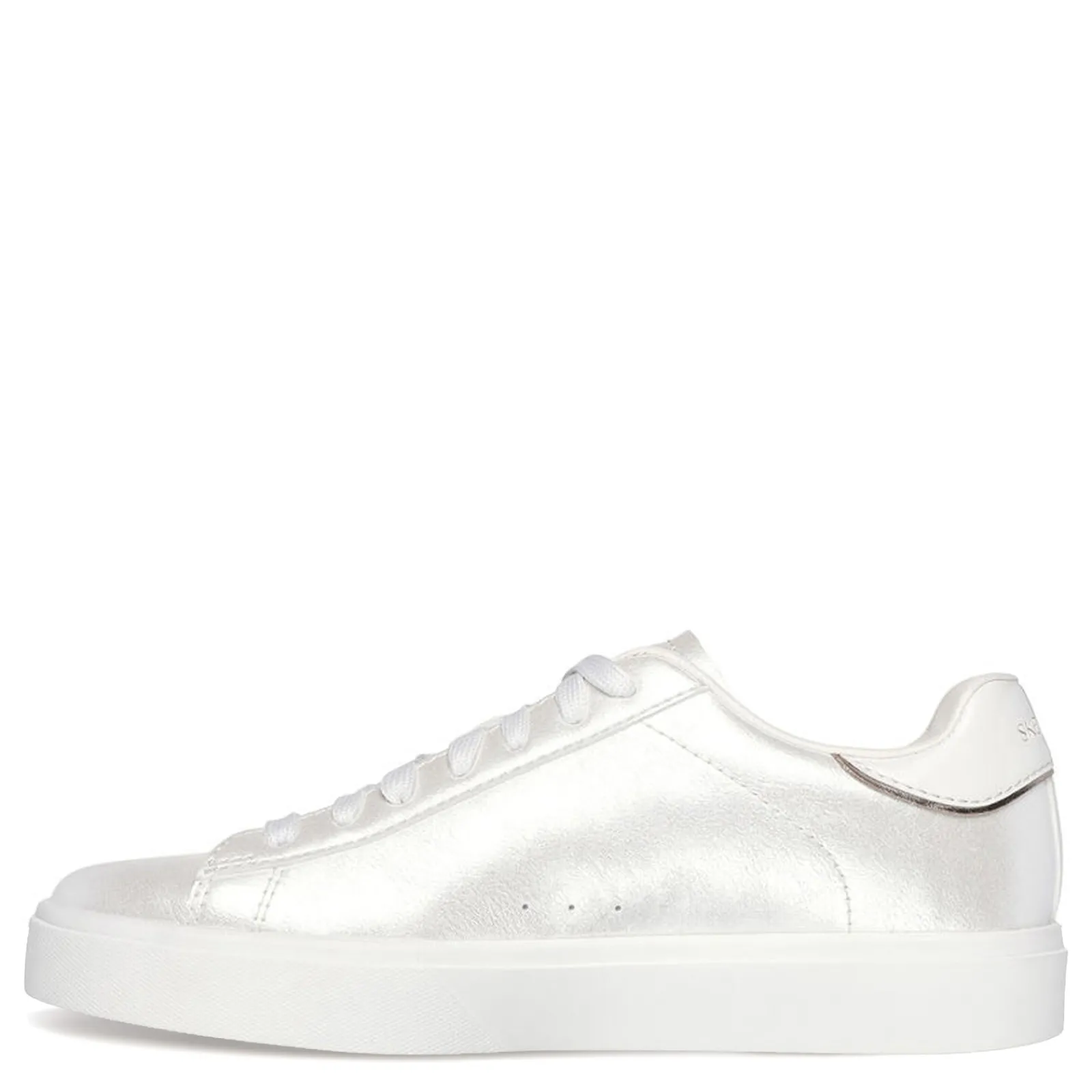 Outlet Skechers Women's , Eden LX - Slight Shimmer Sneaker Off White