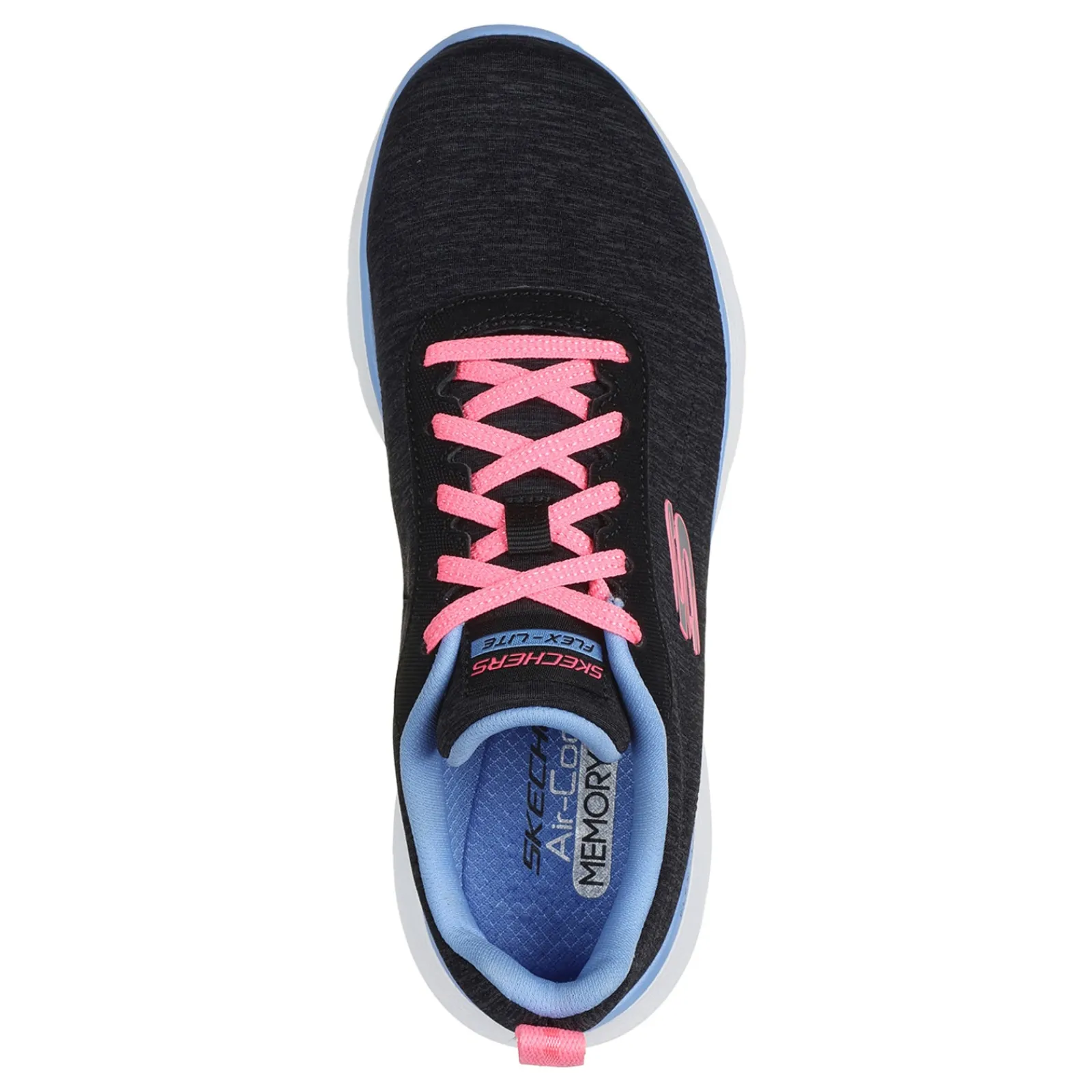 New Skechers Women's , Flex Appeal 5.0 - Modern Times Sneaker Black Multi