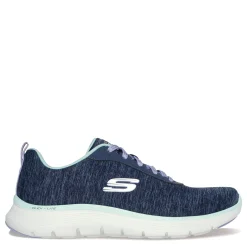 New Skechers Women's , Flex Appeal 5.0 - Modern Times Sneaker Navy Multi