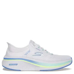 Discount Skechers Women's , GO RUN Elevate 2.0 Slip-Ins - Banyan Running Shoe Grey/Blue