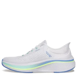 Discount Skechers Women's , GO RUN Elevate 2.0 Slip-Ins - Banyan Running Shoe Grey/Blue
