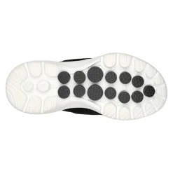 New Skechers Women's , GO WALK 6 Sandal - Beach View Sandal Black / White