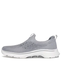 Discount Skechers Women's , GO WALK 7 - Blink Sneaker Gray